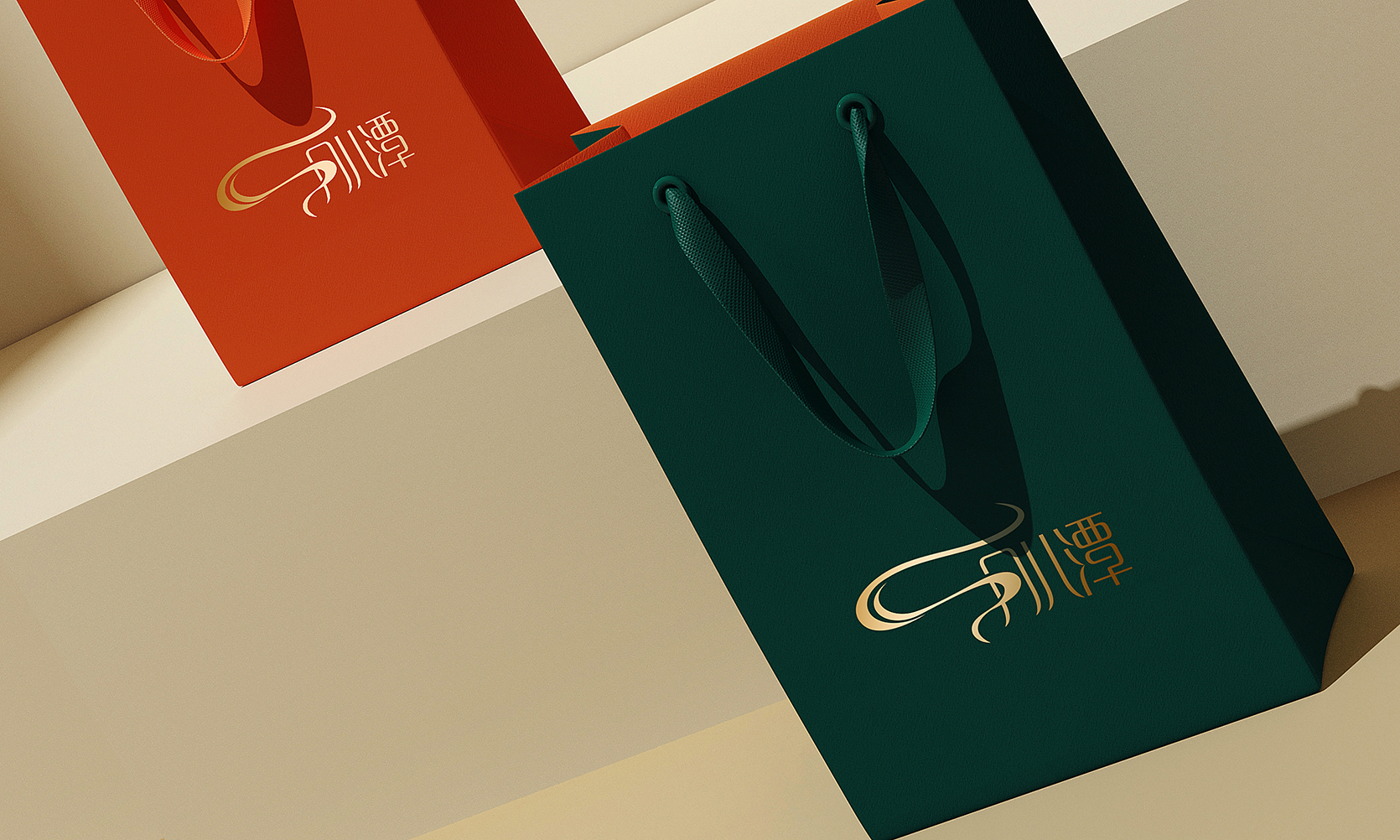 珠寶品牌手提袋設計